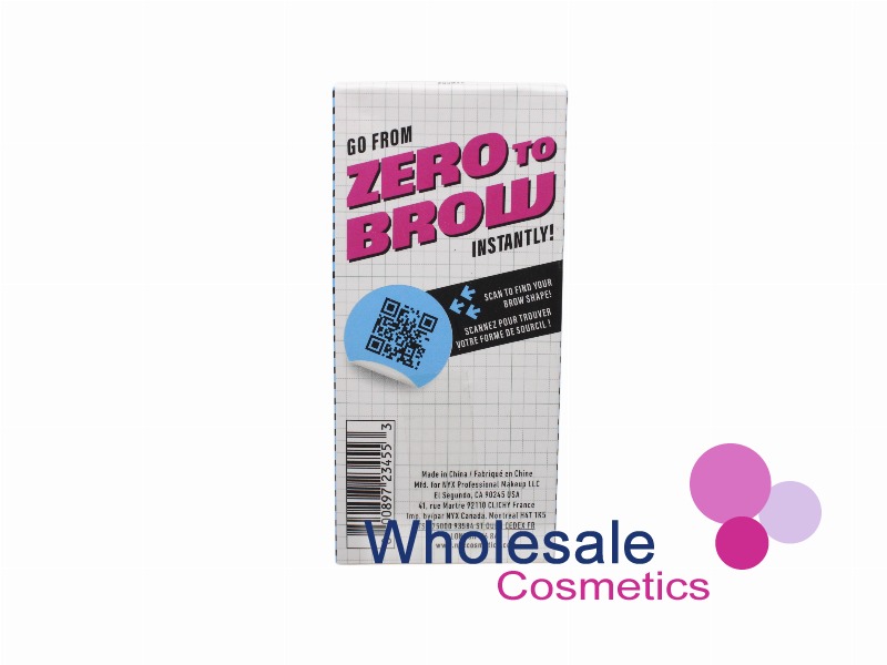 10 x NYX Professional Makeup Brow Stencil Book - THICK BROWS